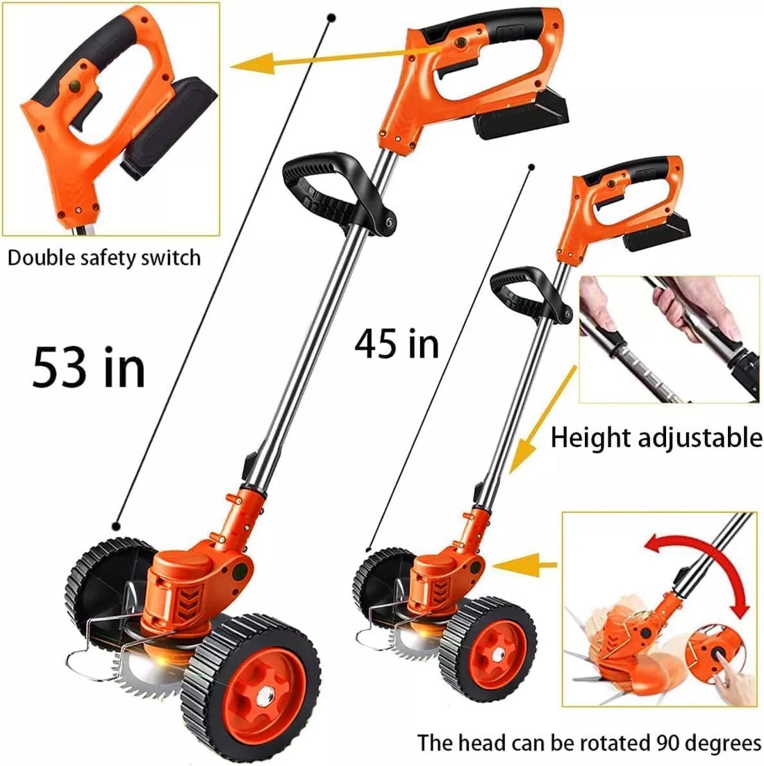 Lightweight Yet Powerful: The Aluminum & Plastic Build of Weed Cutter